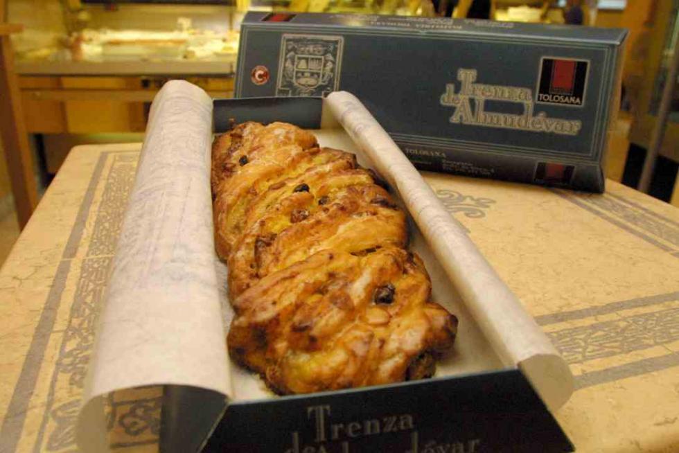 Pastelería Tolosana de Huesca. Trenza de Almudévar