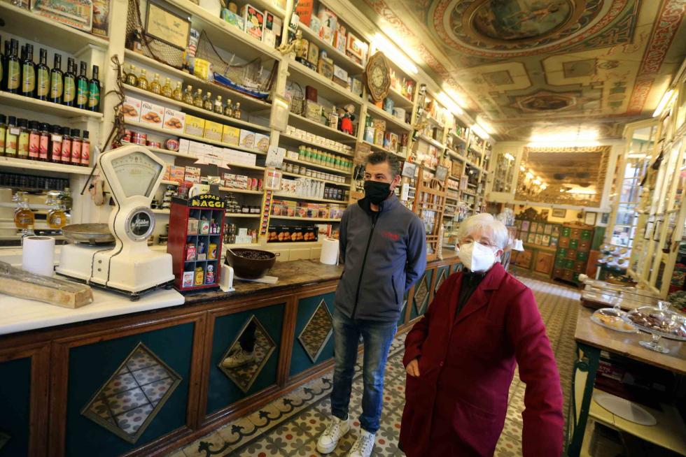 Tienda de ultramarinos La Confianza, en Huesca