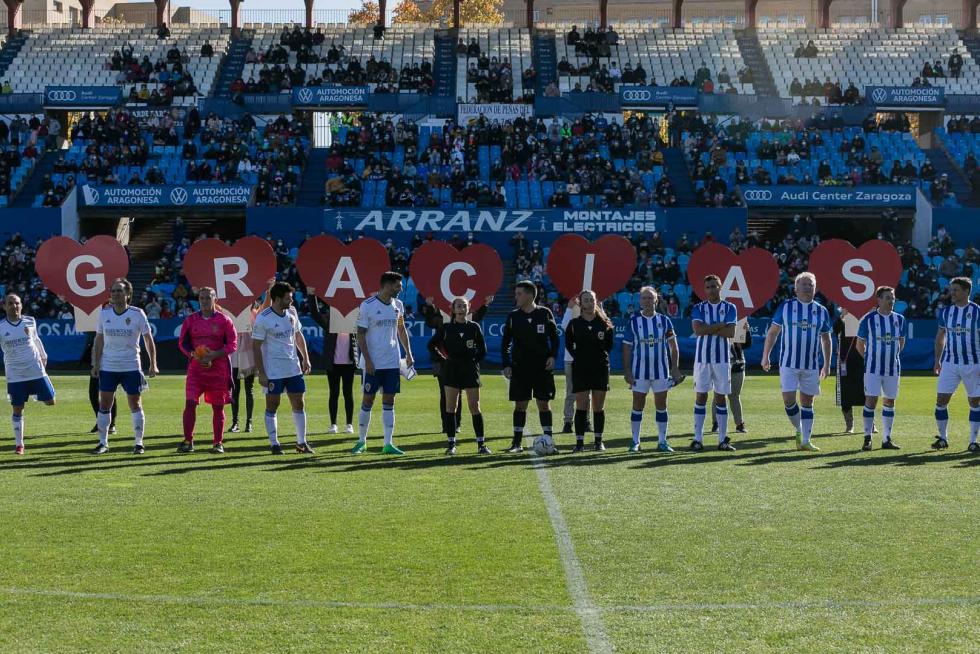 Búscate en el partido de Aspanoa en La Romareda