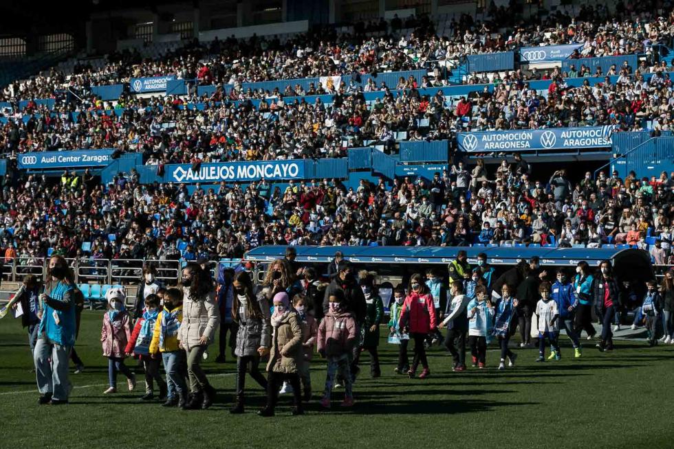 Búscate en el partido de Aspanoa en La Romareda