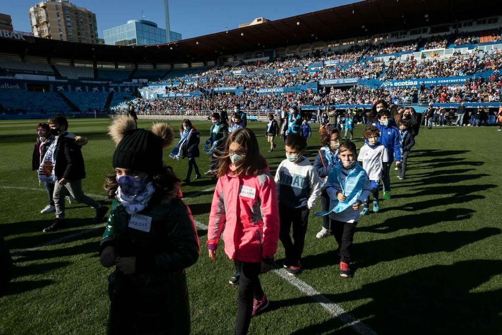 Búscate en el partido de Aspanoa en La Romareda