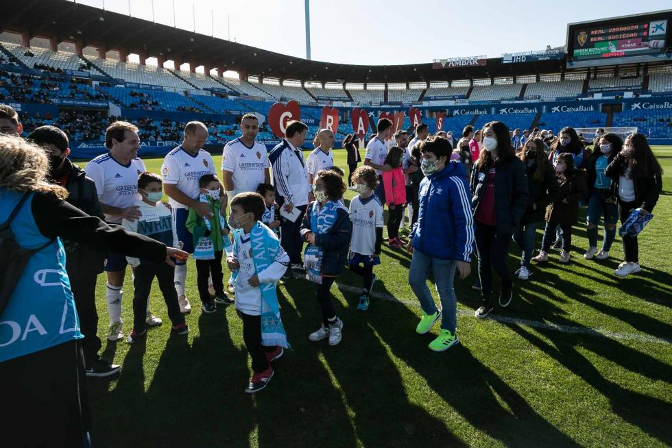 Búscate en el partido de Aspanoa en La Romareda