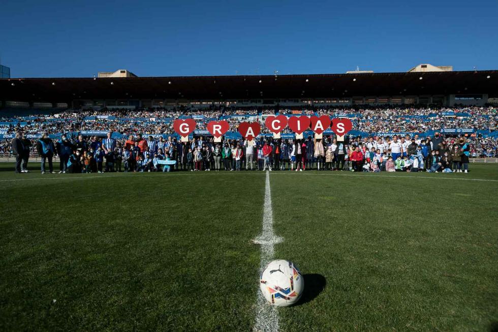 Búscate en el partido de Aspanoa en La Romareda