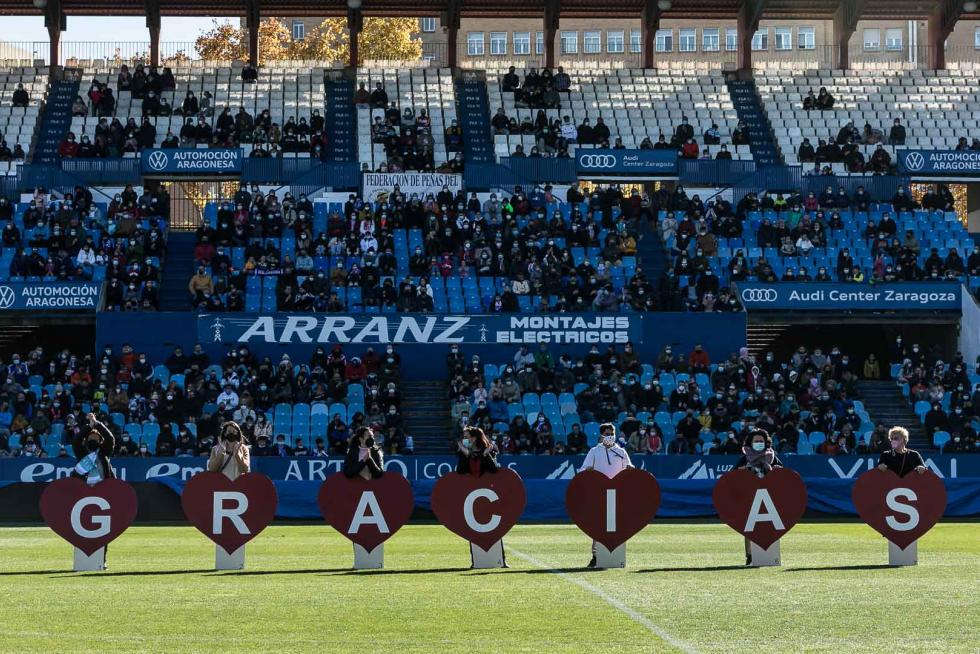 Búscate en el partido de Aspanoa en La Romareda
