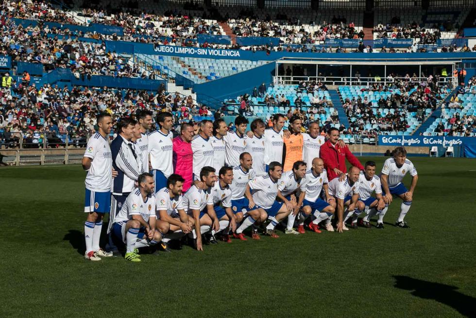 Nuevo éxito del partido de Aspanoa en La Romareda