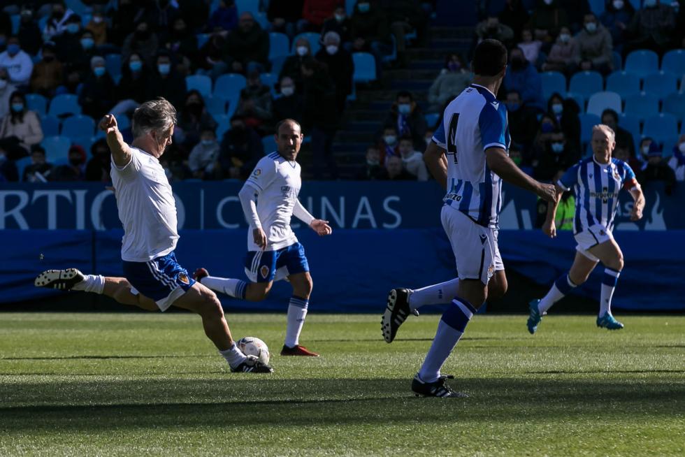 Nuevo éxito del partido de Aspanoa en La Romareda
