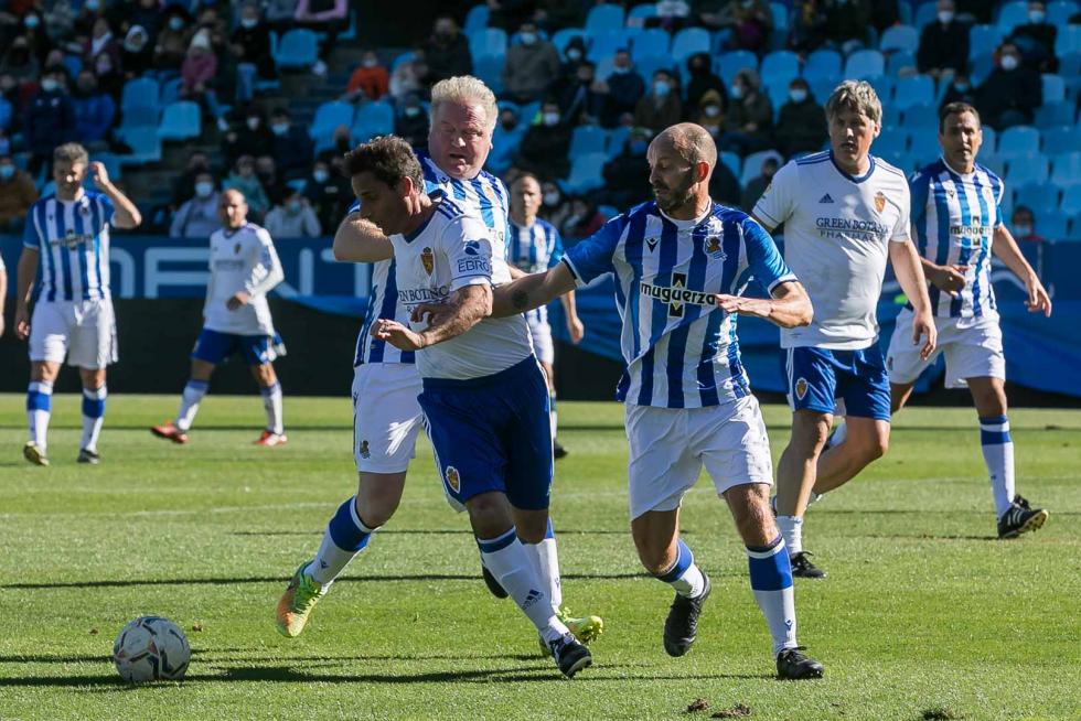 Nuevo éxito del partido de Aspanoa en La Romareda