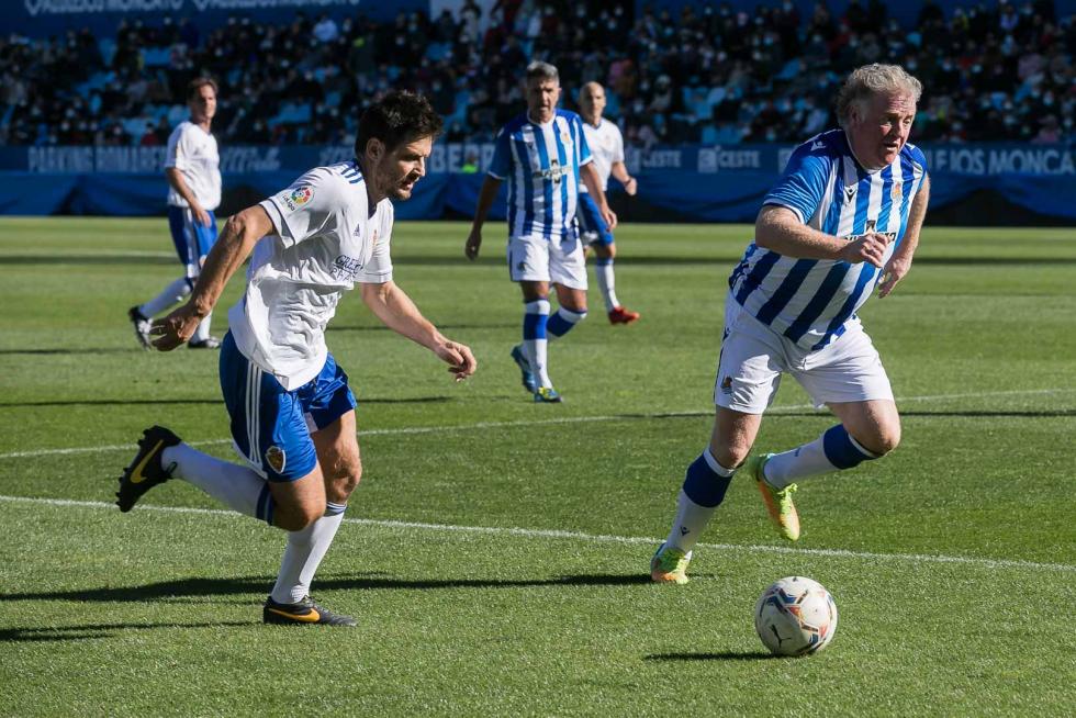 Nuevo éxito del partido de Aspanoa en La Romareda