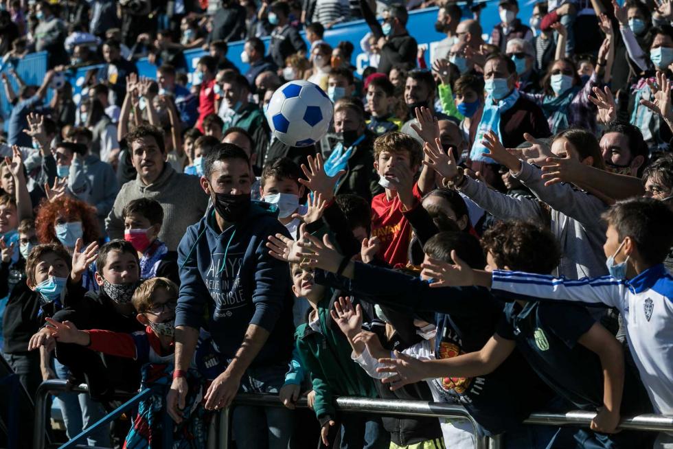 Nuevo éxito del partido de Aspanoa en La Romareda