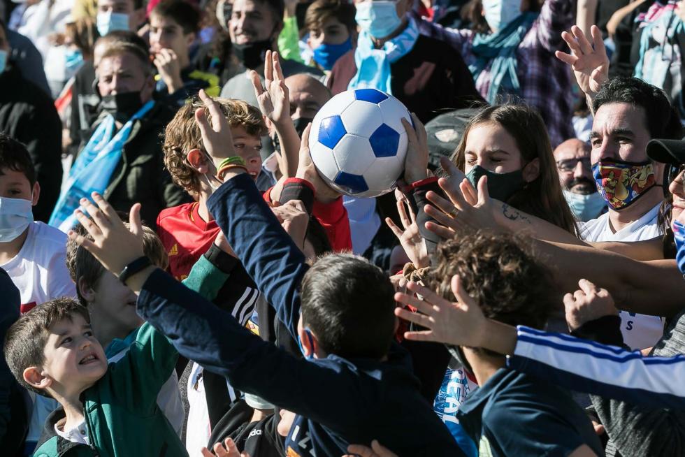 Nuevo éxito del partido de Aspanoa en La Romareda