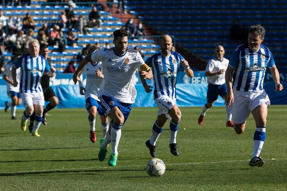 Nuevo éxito del partido de Aspanoa en La Romareda