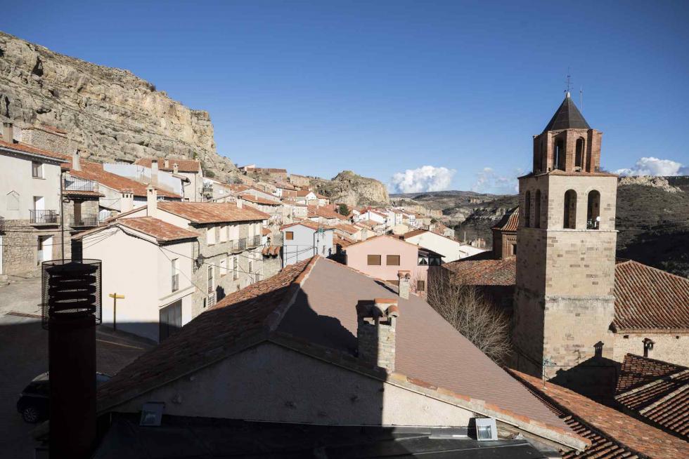 Vista de Allepuz (Teruel)