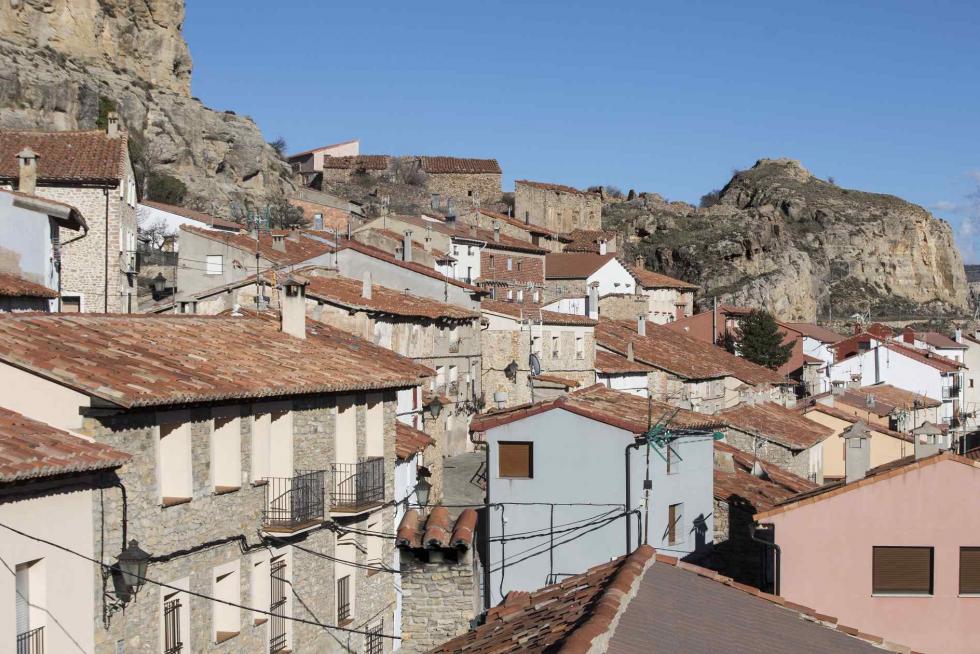 Vista de Allepuz (Teruel)