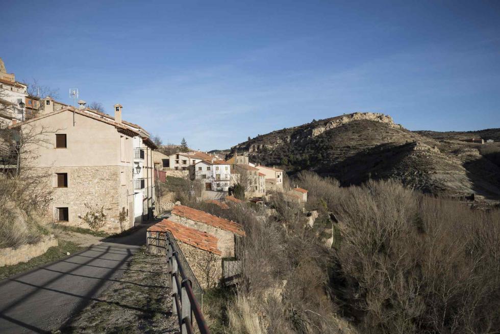 Vista de Allepuz (Teruel)