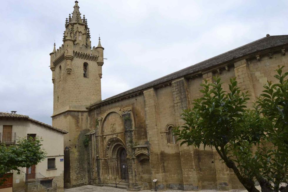 Vista de la localidad de Uncastillo