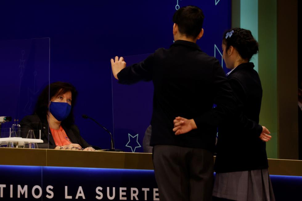Sorteo de Navidad de la Lotería Nacional 2021.