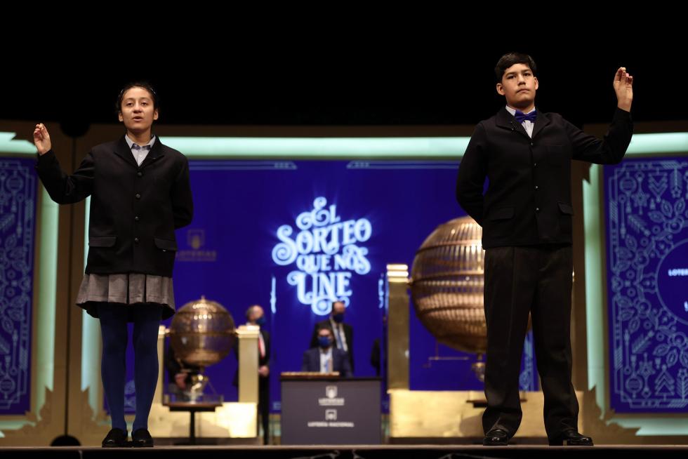 Sorteo de Navidad de la Lotería Nacional 2021.