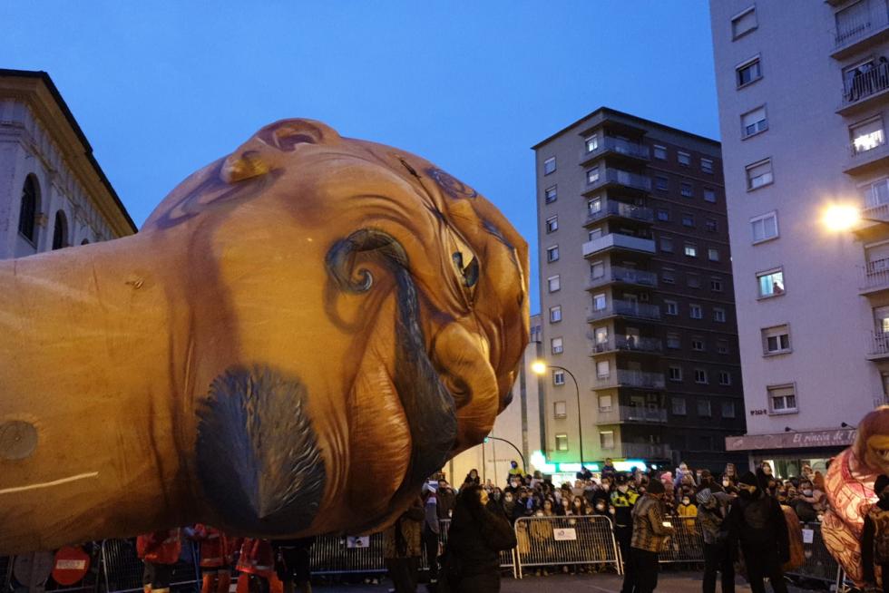 Foto de la cabalgata de los Reyes Magos de Zaragoza