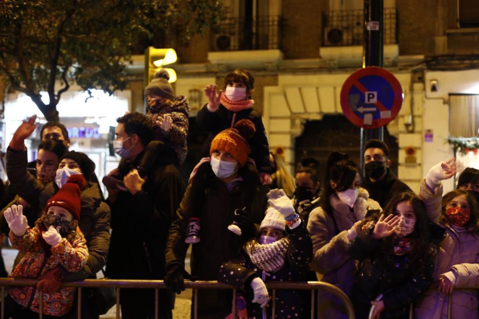 Foto de la cabalgata de los Reyes Magos de Zaragoza
