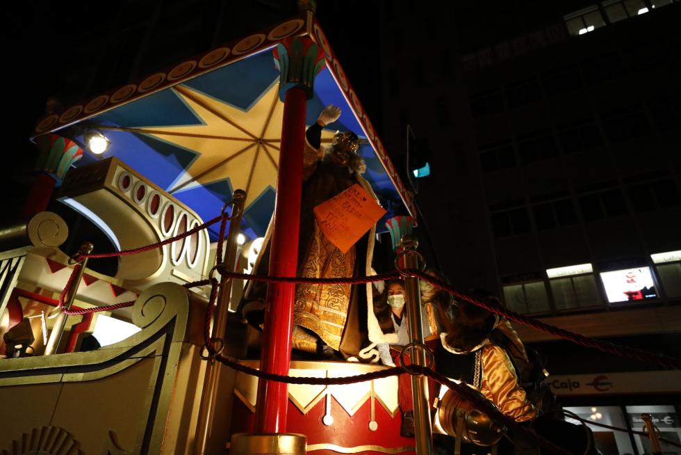 Foto de la cabalgata de los Reyes Magos de Zaragoza