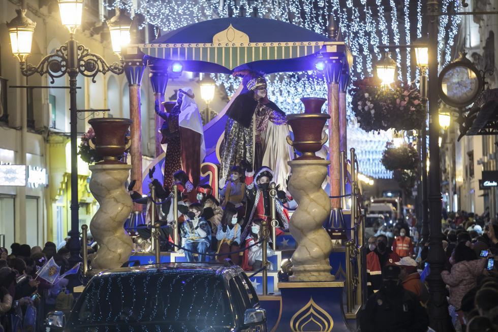 Foto de la cabalgata de los Reyes Magos de Zaragoza