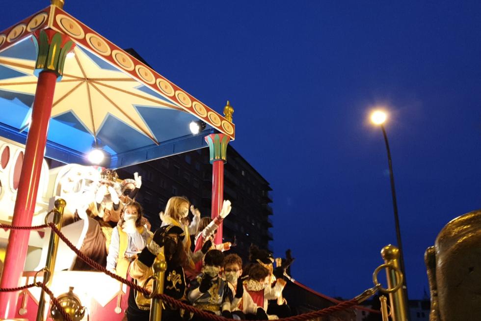 Foto de la cabalgata de los Reyes Magos de Zaragoza