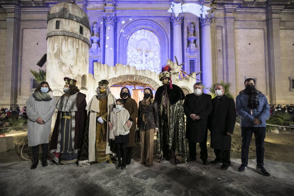 Foto de la cabalgata de los Reyes Magos de Zaragoza