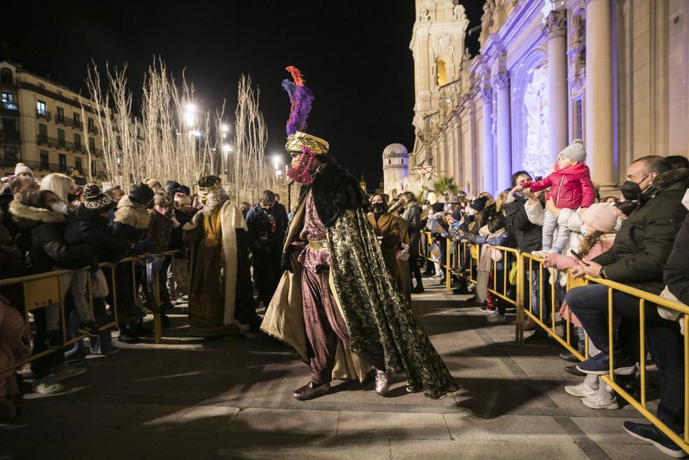 Foto de la cabalgata de los Reyes Magos de Zaragoza