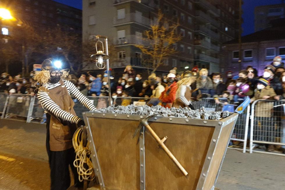 Foto de la cabalgata de los Reyes Magos de Zaragoza
