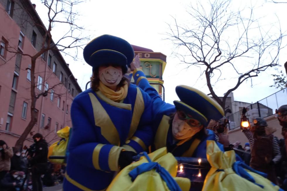 Foto de la cabalgata de los Reyes Magos de Zaragoza