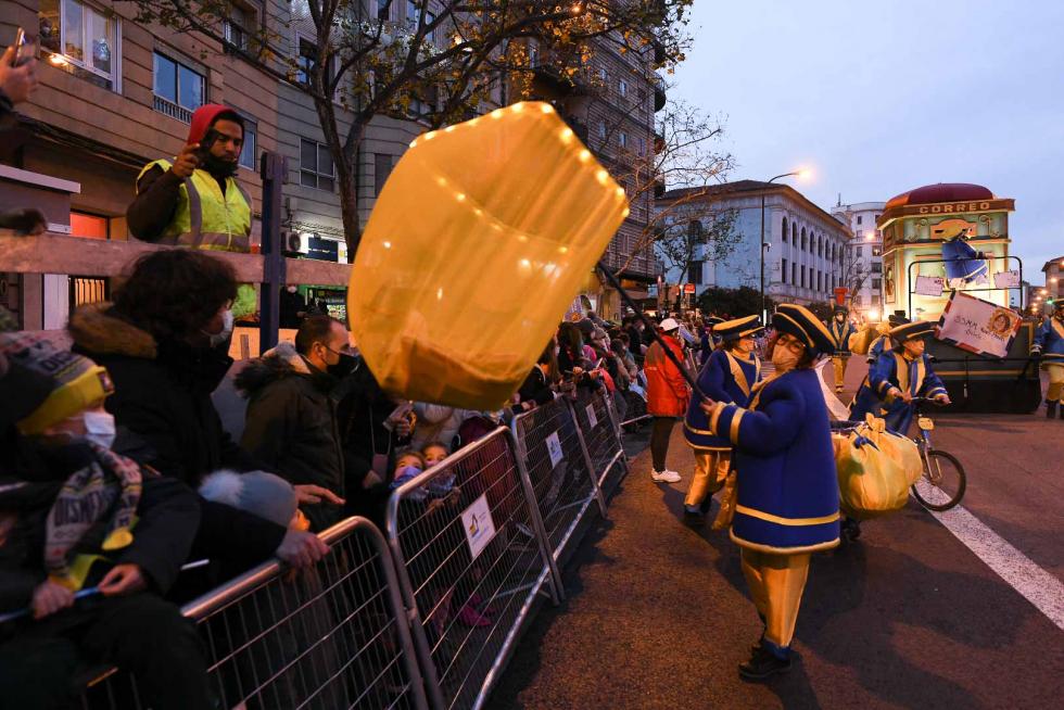 Foto de la cabalgata de los Reyes Magos de Zaragoza
