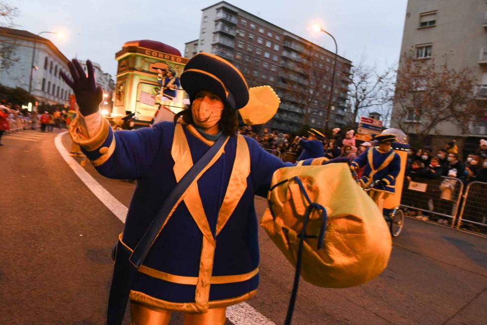 Foto de la cabalgata de los Reyes Magos de Zaragoza