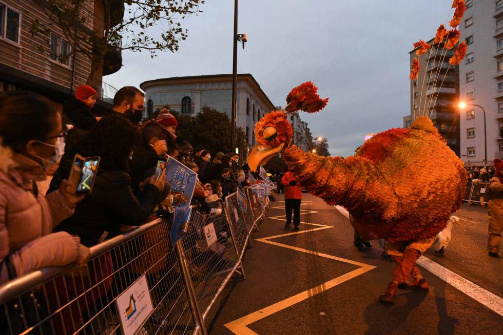 Foto de la cabalgata de los Reyes Magos de Zaragoza