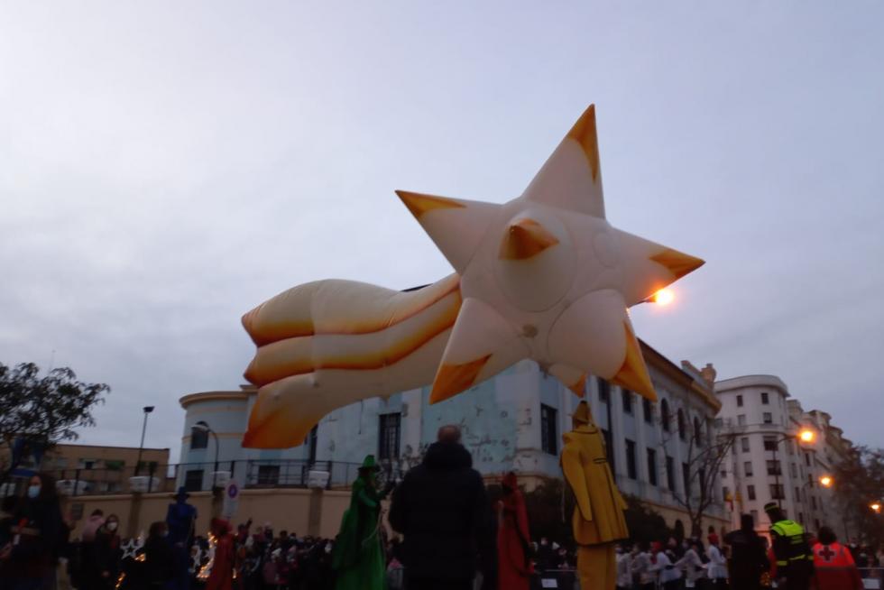 Foto de la cabalgata de los Reyes Magos de Zaragoza