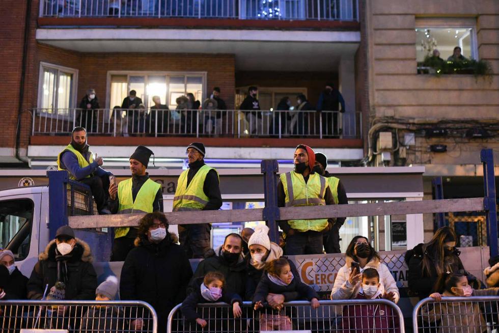 Foto de la cabalgata de los Reyes Magos de Zaragoza