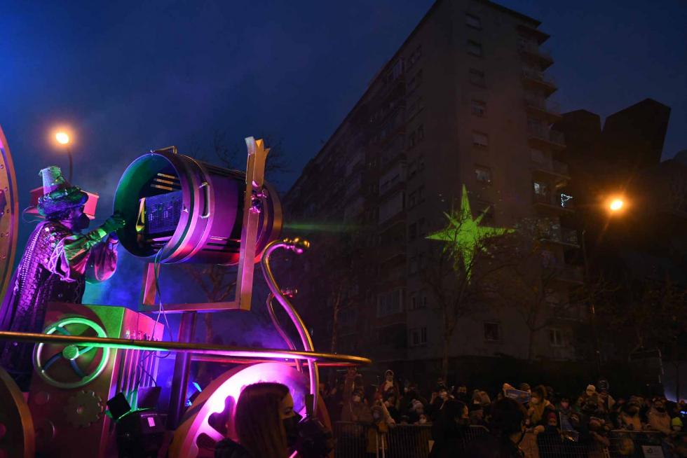 Foto de la cabalgata de los Reyes Magos de Zaragoza