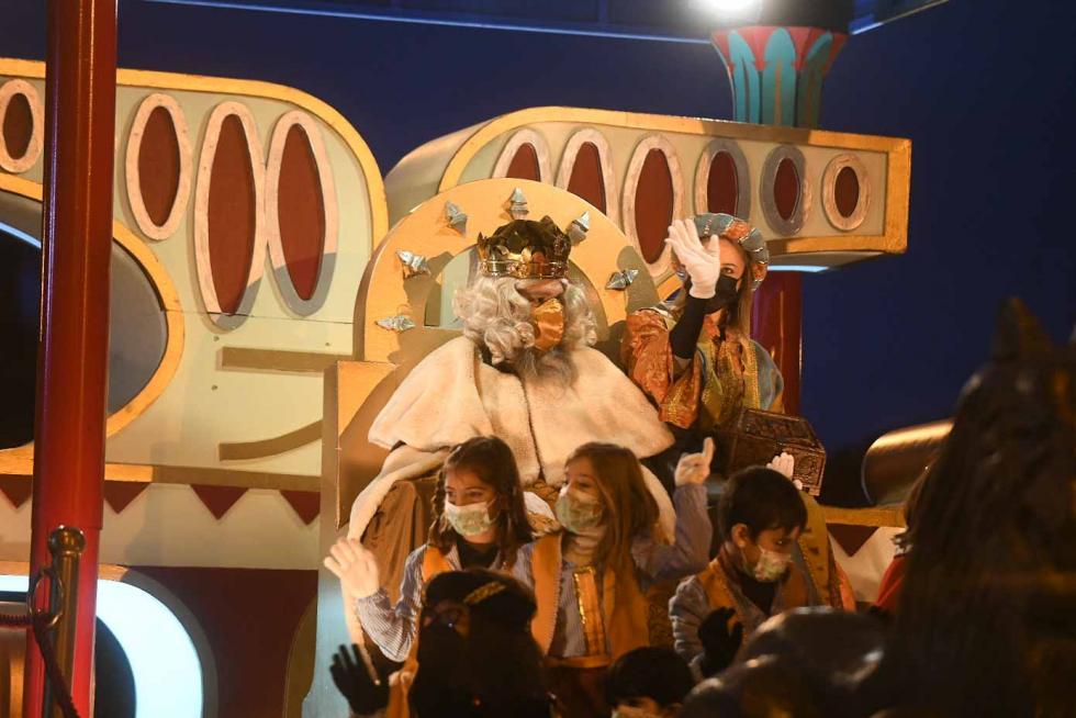 Foto de la cabalgata de los Reyes Magos de Zaragoza