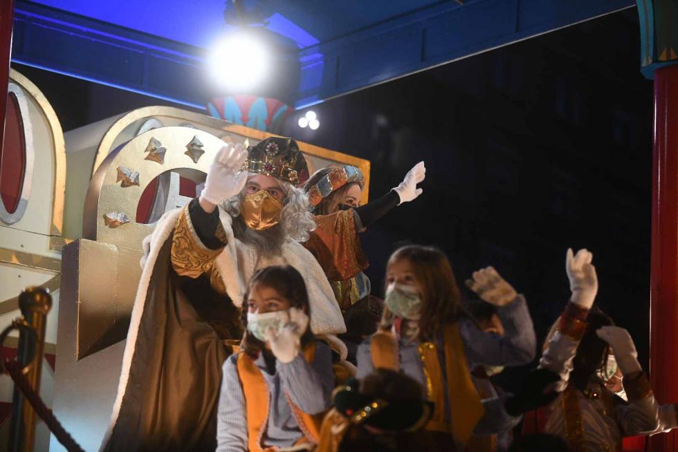 Foto de la cabalgata de los Reyes Magos de Zaragoza