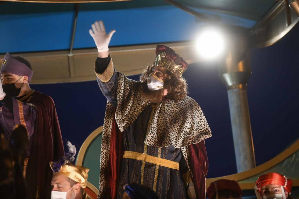 Foto de la cabalgata de los Reyes Magos de Zaragoza