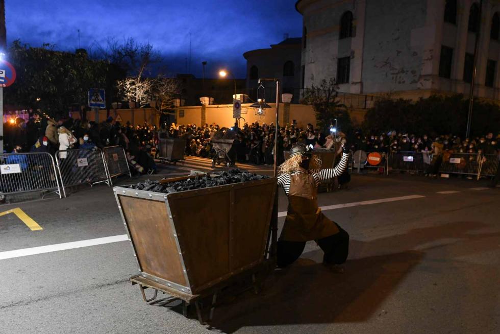 Foto de la cabalgata de los Reyes Magos de Zaragoza