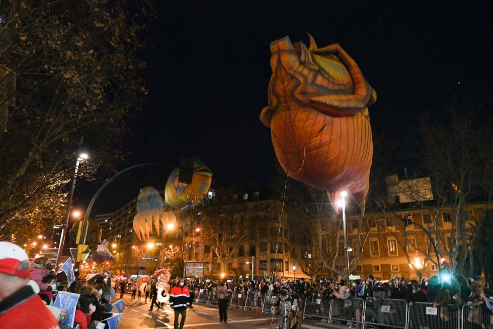 Foto de la cabalgata de los Reyes Magos de Zaragoza