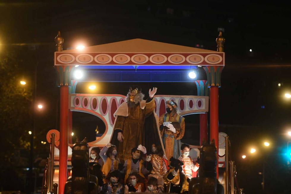 Foto de la cabalgata de los Reyes Magos de Zaragoza
