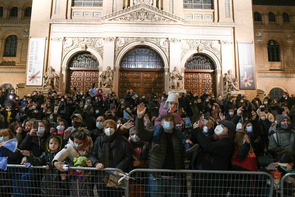 Foto de la cabalgata de los Reyes Magos de Zaragoza