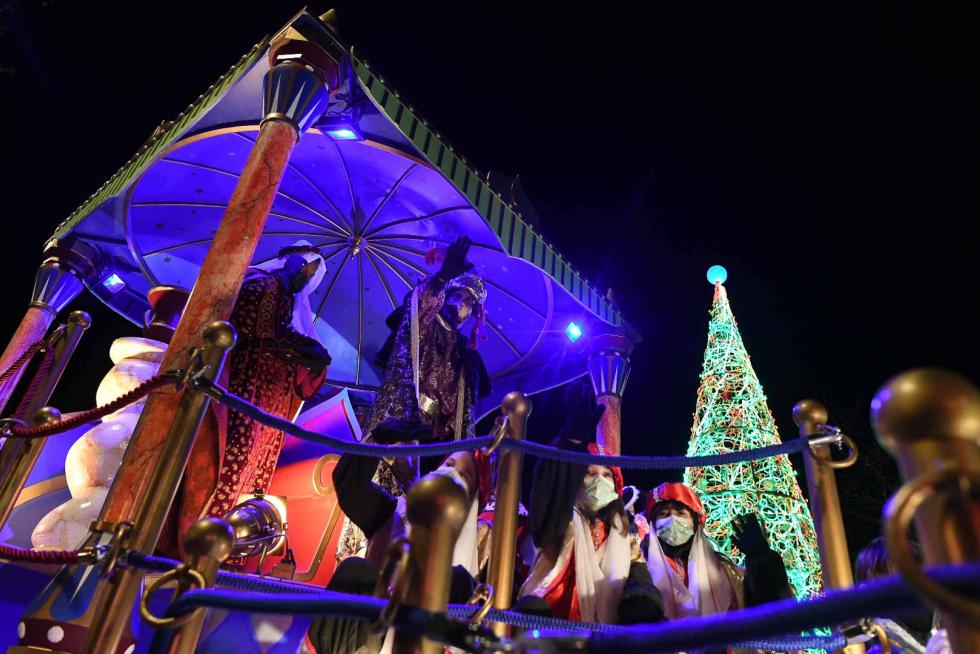 Foto de la cabalgata de los Reyes Magos de Zaragoza