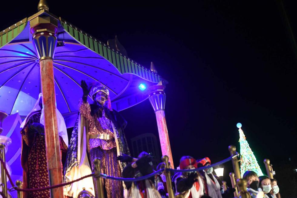 Foto de la cabalgata de los Reyes Magos de Zaragoza