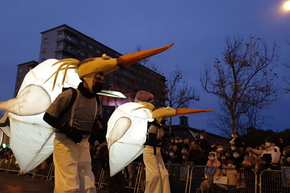 Foto de la cabalgata de los Reyes Magos de Zaragoza