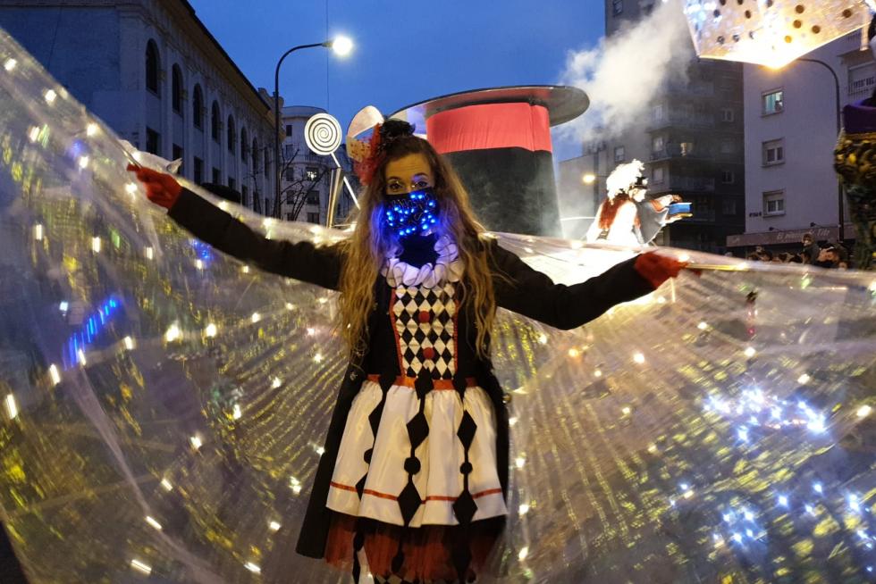 Foto de la cabalgata de los Reyes Magos de Zaragoza