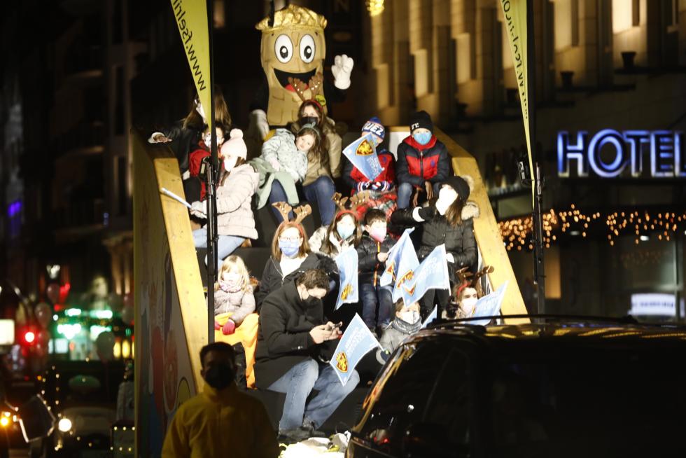 Foto de la cabalgata de los Reyes Magos de Zaragoza