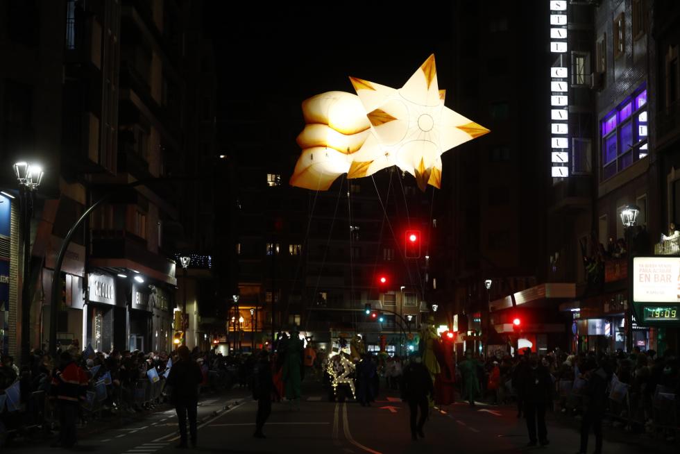 Foto de la cabalgata de los Reyes Magos de Zaragoza