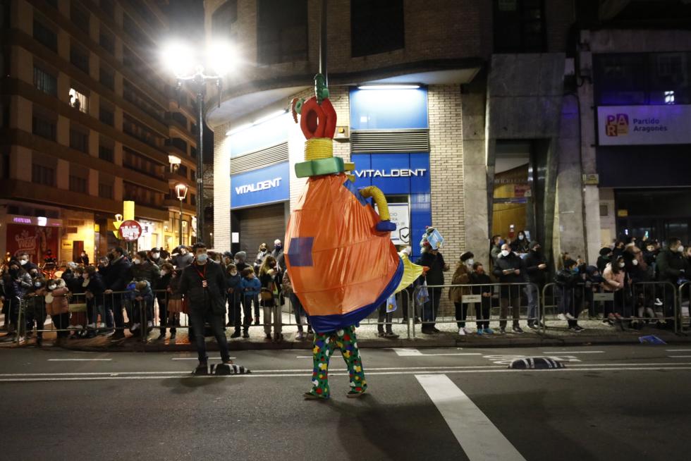 Foto de la cabalgata de los Reyes Magos de Zaragoza